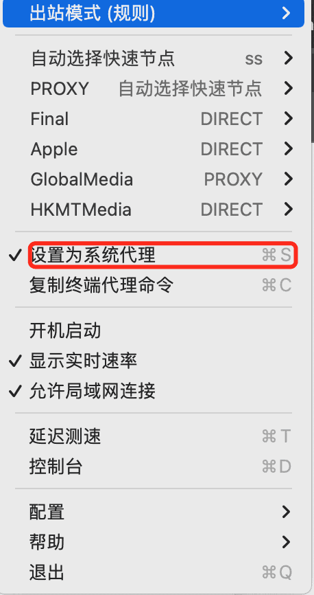 ClashX 配置示例 6