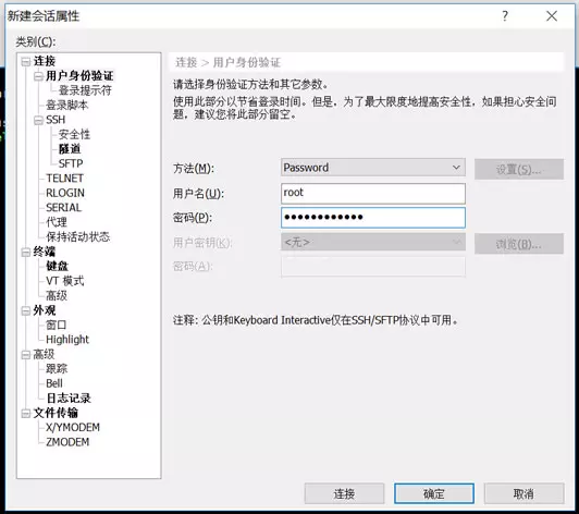 输入 VPS 密码